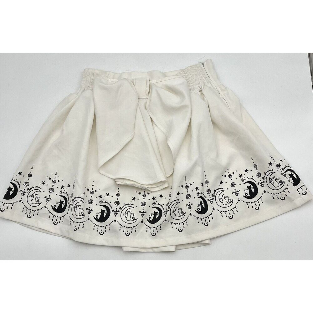 Sailor Moon Crystal x Tralala Collaboration Skirt - Cream White